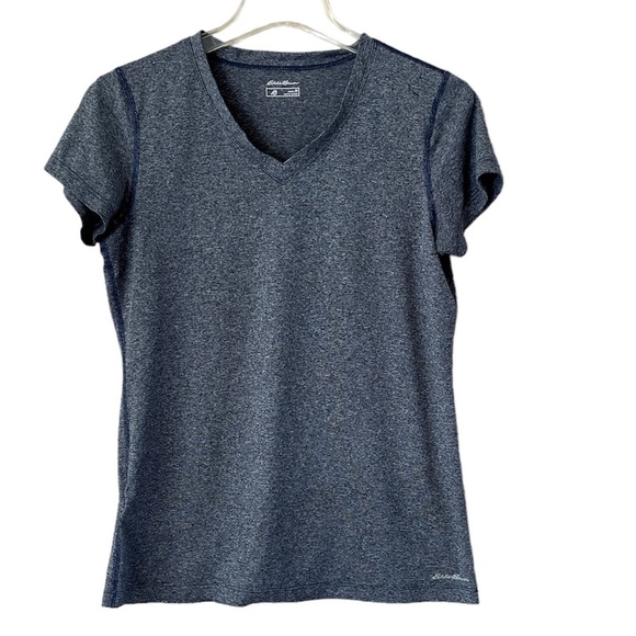 Eddie Bauer Tops - Eddie Bauer T-Shirt Women’s Size Medium Short Sleeve V-Neck Top Freedry